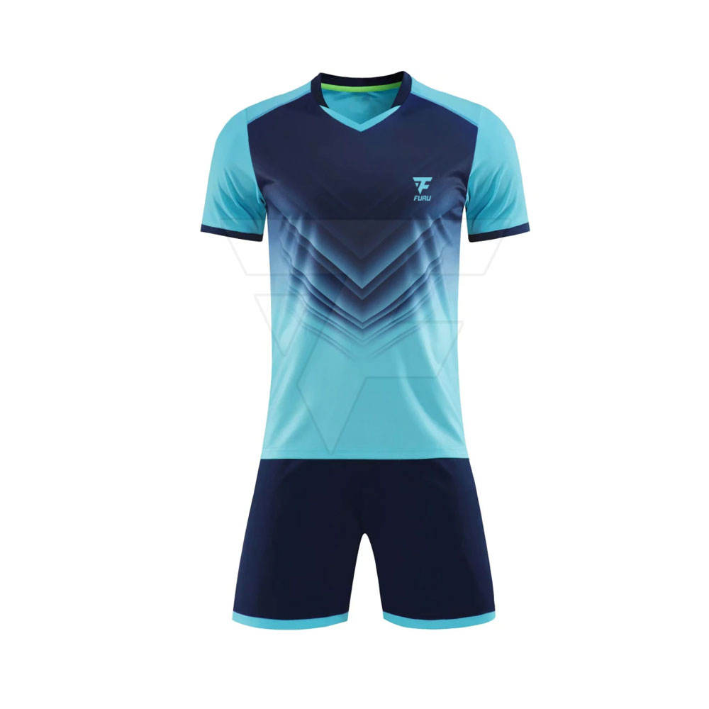 Factory Made Latest Design Soccer Jersey Uniform Blank Soccer Uniform Customized Football Team Wear Plain Custom Team Team Name
